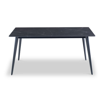 Owen Black Sintered Stone Dining Table