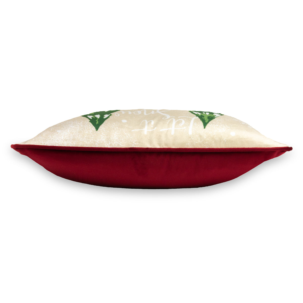 Jolly Santa Let it Snow 43x43 Cushion by Roseland Furniture