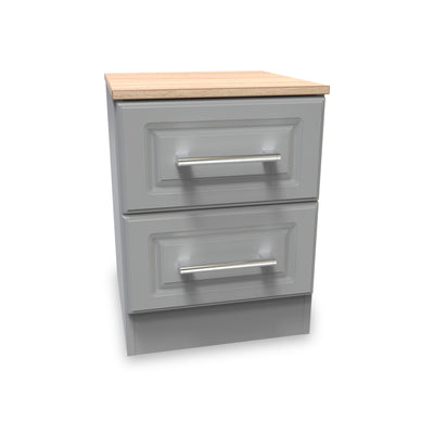 Talland 2 Drawer Bedside Cabinet