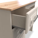 Talland Taupe Vanity Dressing Table for Bedroom