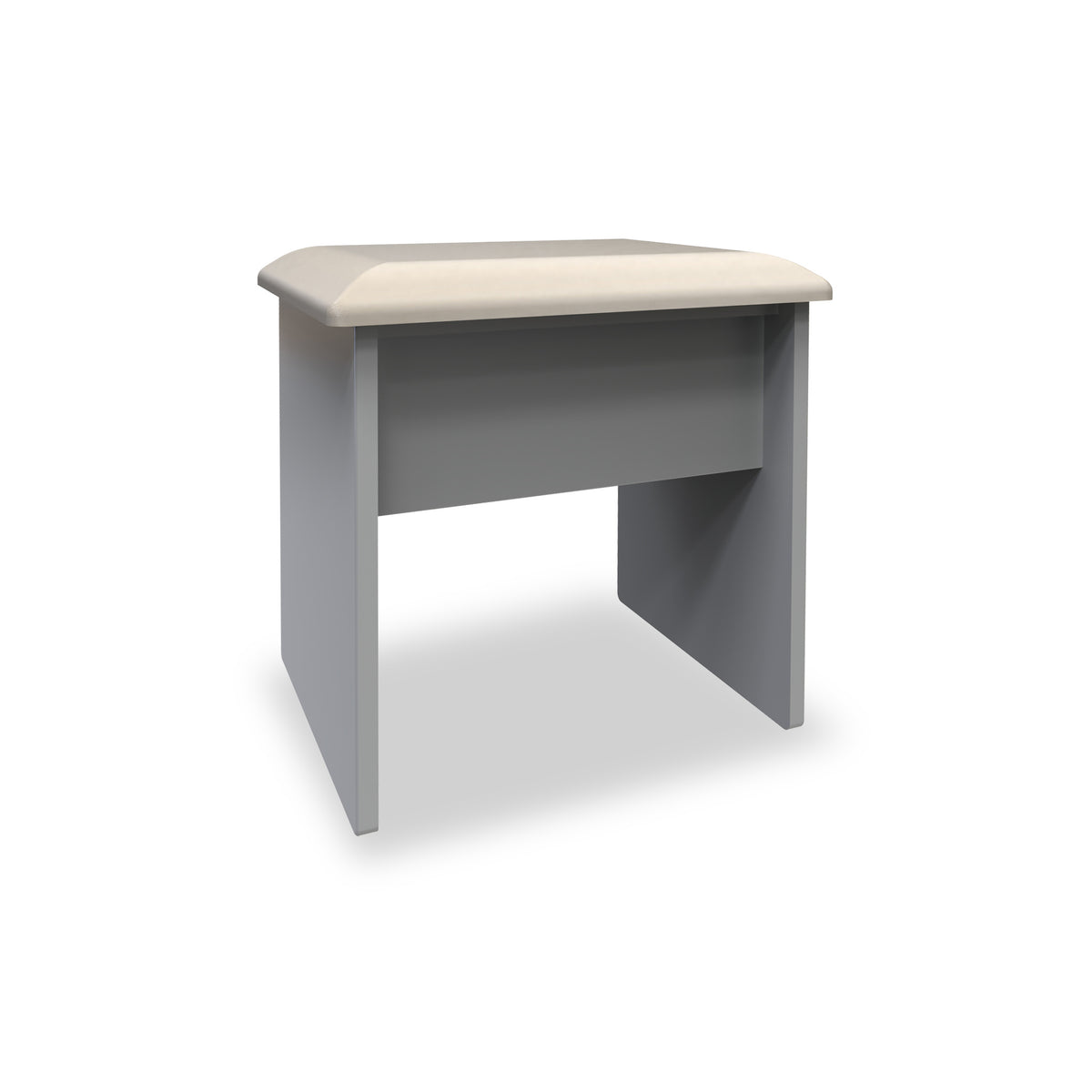 Talland Grey Stool by Roseland Furniture