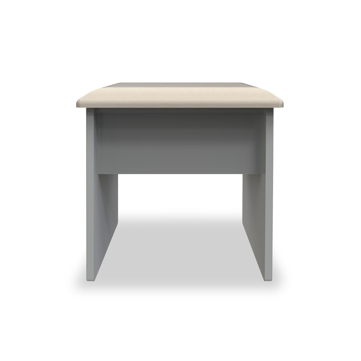 Talland Grey Stool by Roseland Furniture