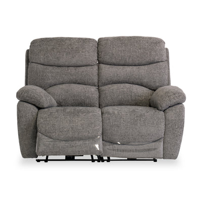 Seville Fabric Electric Reclining 2 Seater Sofa