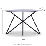 Nadia-140cm-Sintered-Stone-Dining-Table from Roseland Furniture
