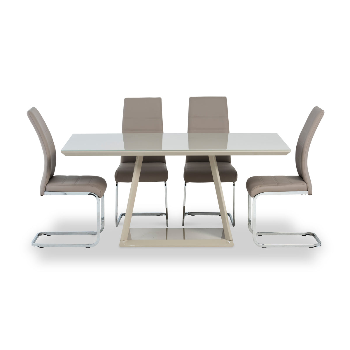 Barrett Latte 1.6m Rectangular Dining Table