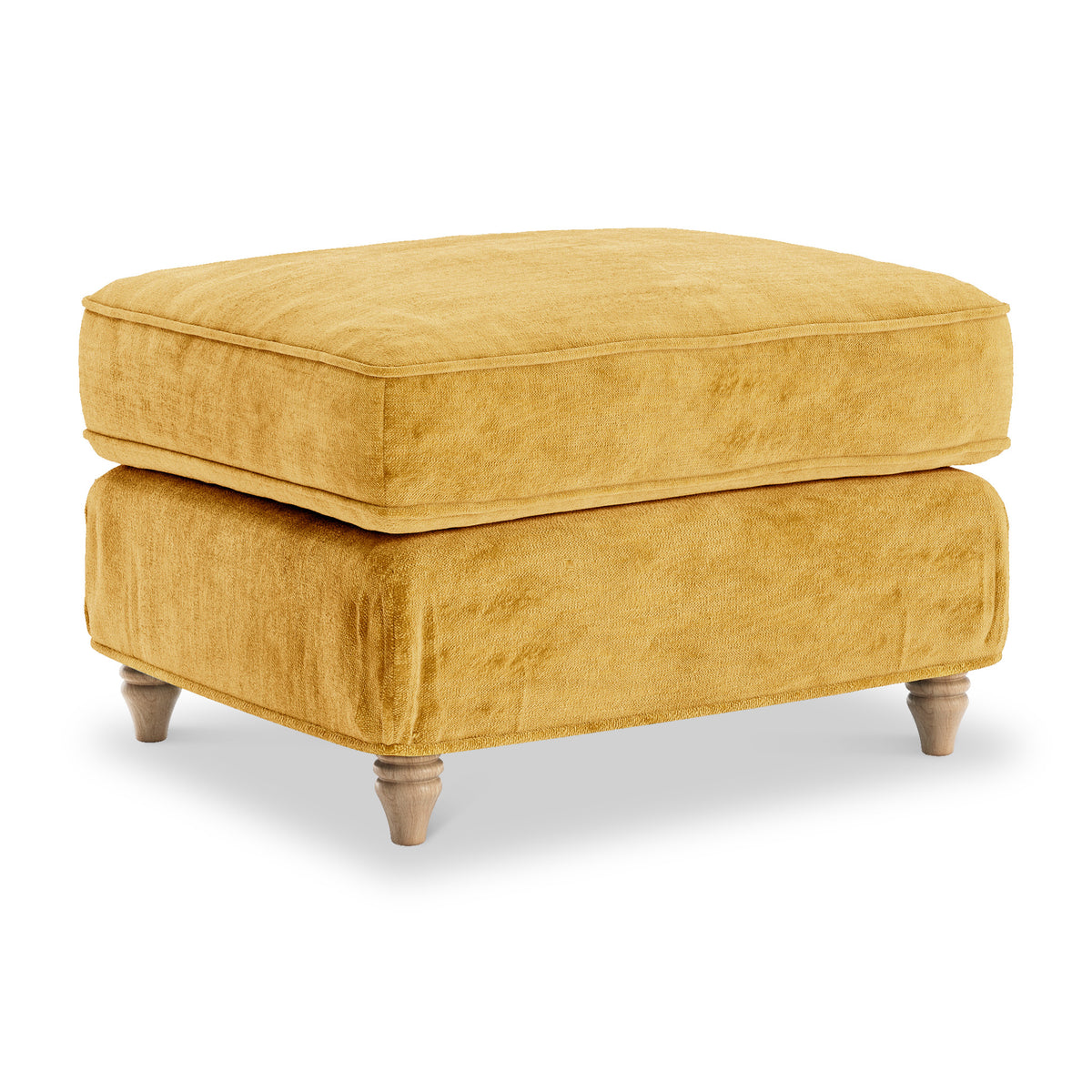 Alfie and Arthur Gold Universal Footstool from Roseland Furniture