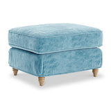 Alfie and Arthur Lagoon Universal Footstool from Roseland Furniture