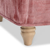 Alfie and Arthur Blush Pink Universal Footstool from Roseland Furniture