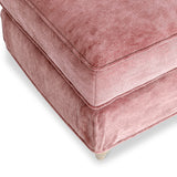 Alfie and Arthur Blush Pink Universal Footstool from Roseland Furniture