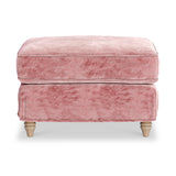Alfie and Arthur Blush Pink Universal Footstool from Roseland Furniture
