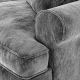 Alfie Charcoal Grey 2 Seater Sofa from Roseland Furniture