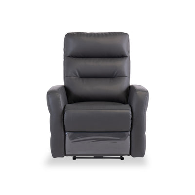 Harlem Leather Electric Reclining Armchair
