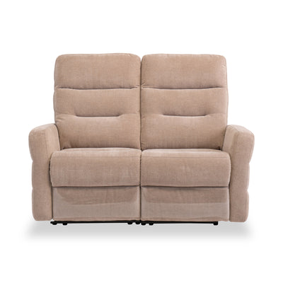 Dalton Fabric Electric Reclining 2 Seater Sofa