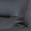 Harlem Charcoal Leather Electric Reclining 2 Seater Sofa from Roseland Furniture