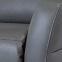 Harlem Grey Leather Electric Reclining Armchair from Roseland Furniture