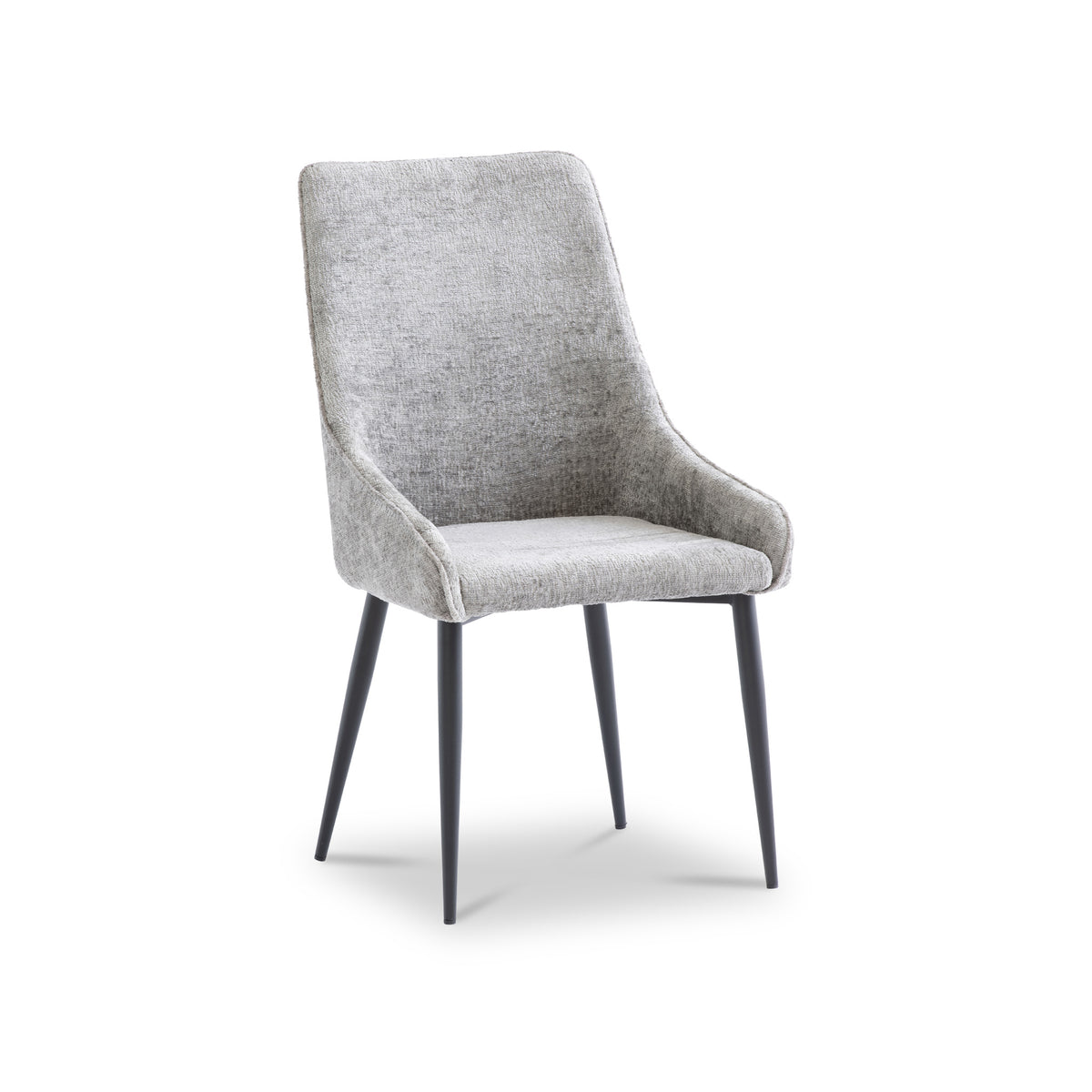 Maddie Grey Boucle Dining Chair from Roseland Furniture