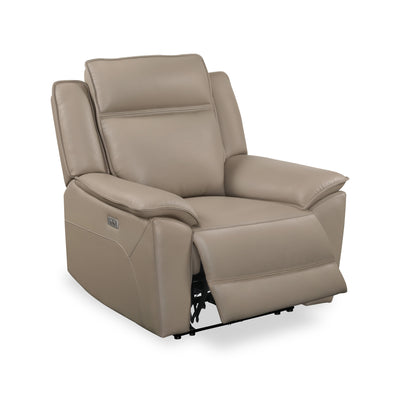 Alden Leather Power Recliner Armchair