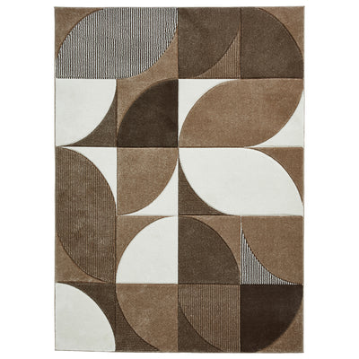 Regis Geometric Leaf Rug