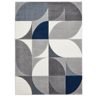 Regis Geometric Leaf Rug