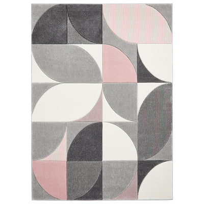 Regis Geometric Leaf Rug