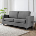 Myles Grey Fabric 3 Seater Sofa for living room