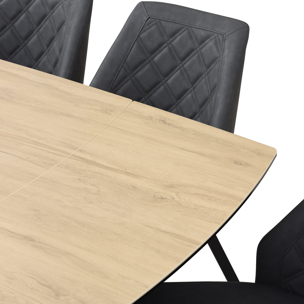 Twell 160 240cm Extending Dining Table Wood Effect from Roseland Furniture