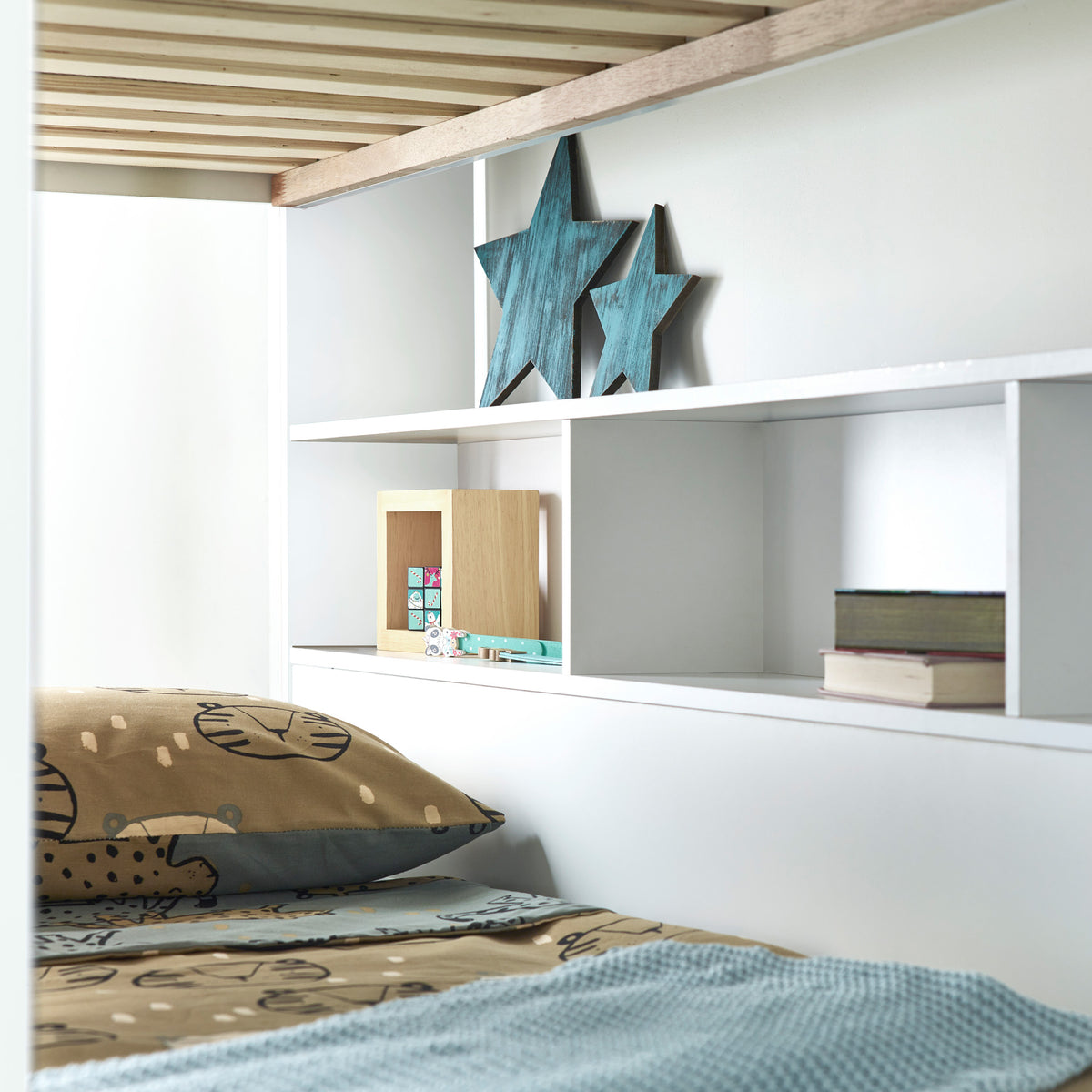 Ashbury White Storage Bunk Bed