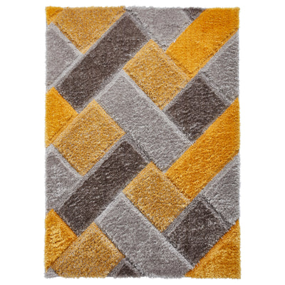 Lennox Geometric Shaggy Rug