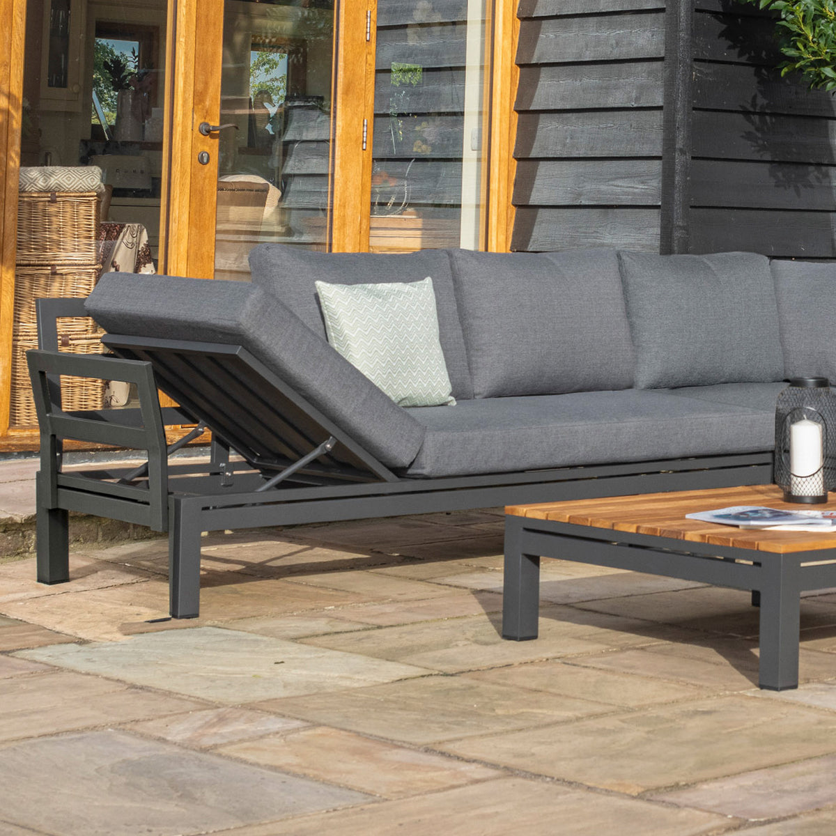 Maze Oslo Large Outdoor Corner Sofa Group from Roseland Furniture