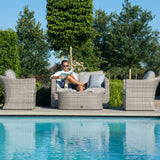 Maze Oxford 2 Seat Rattan Sofa Set from Roseland Furniture