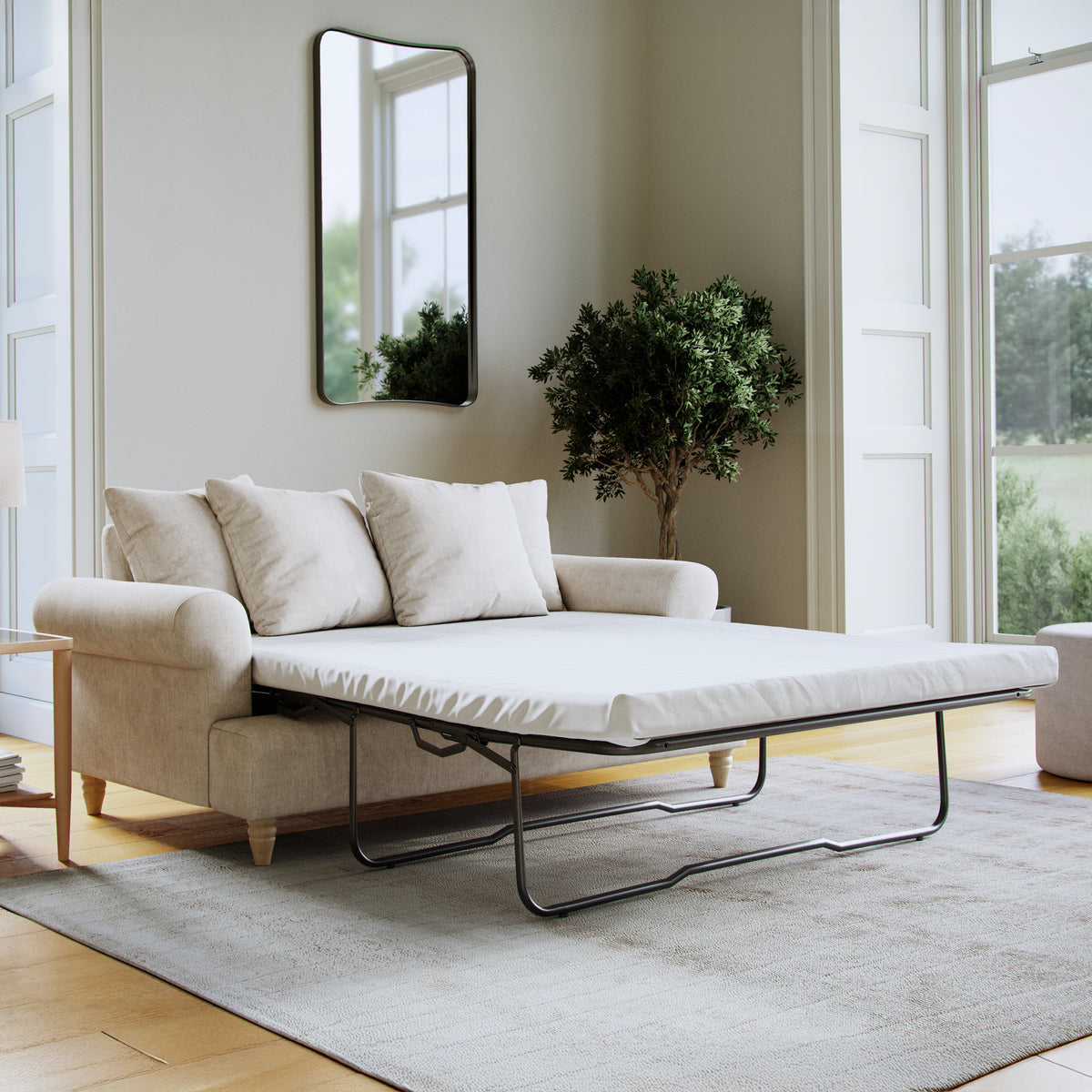 Pembroke 2 Seater Sofa Bed Linen Life2 from Roseland Furniture
