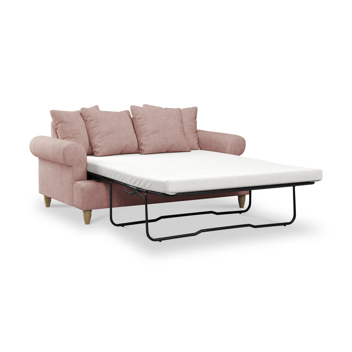 Pembroke 2 Seater Sofabed Pink from Roseland Furniture