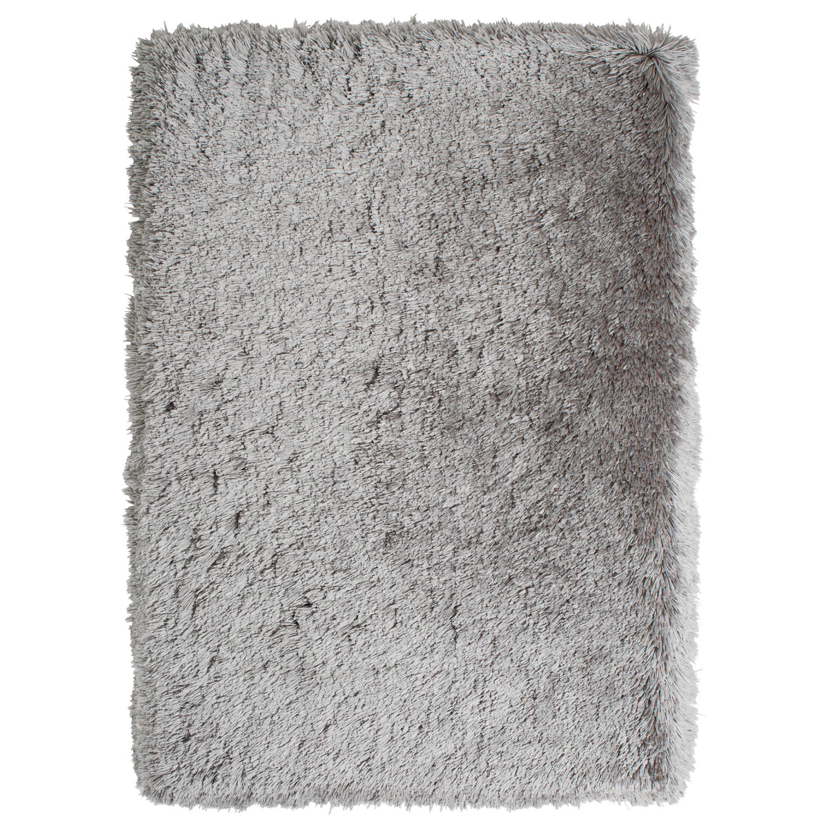 Hatton Light Grey Hand Tufted Shaggy Rug from Roseland Furniture