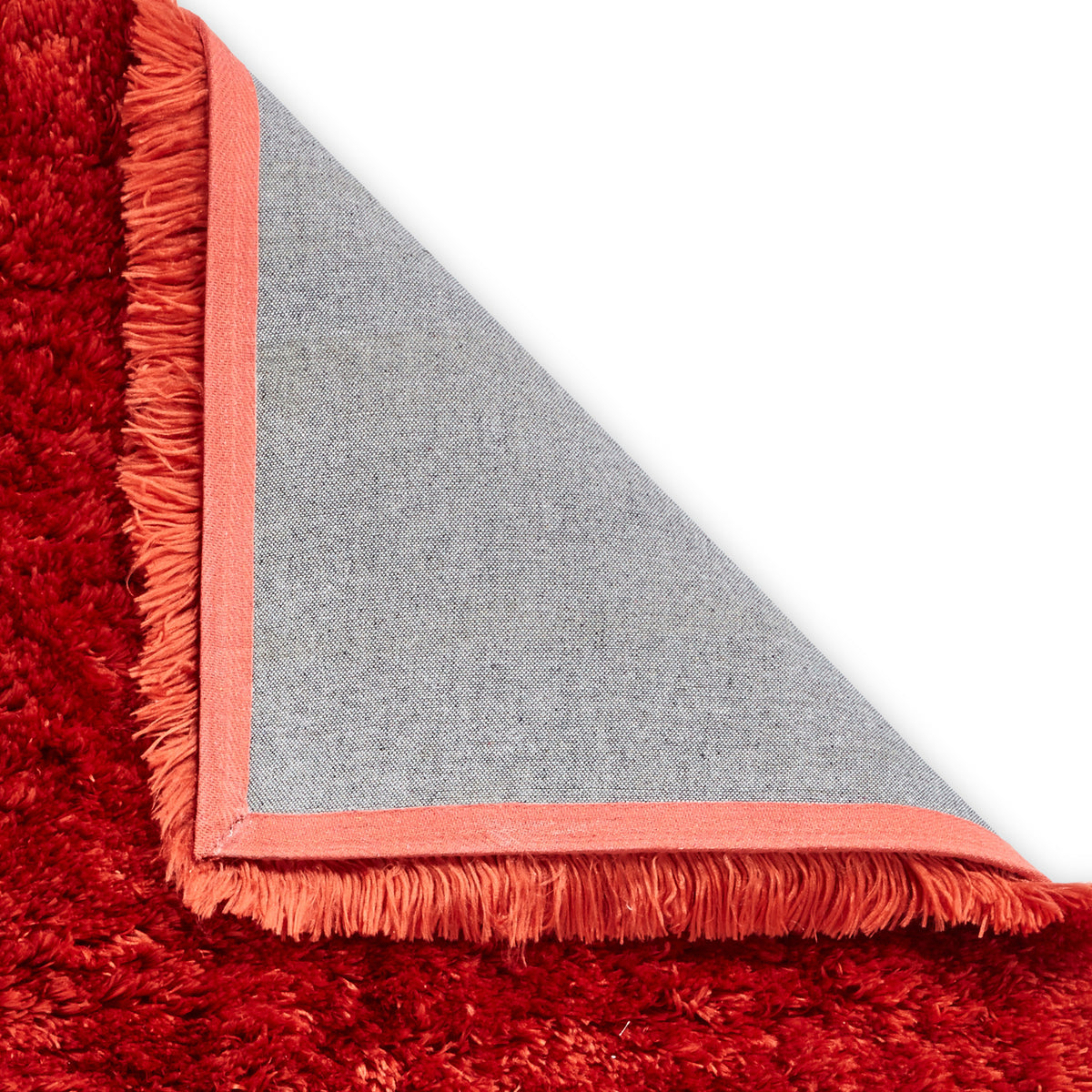 Hatton Terracotta Hand Tufted Shaggy Rug