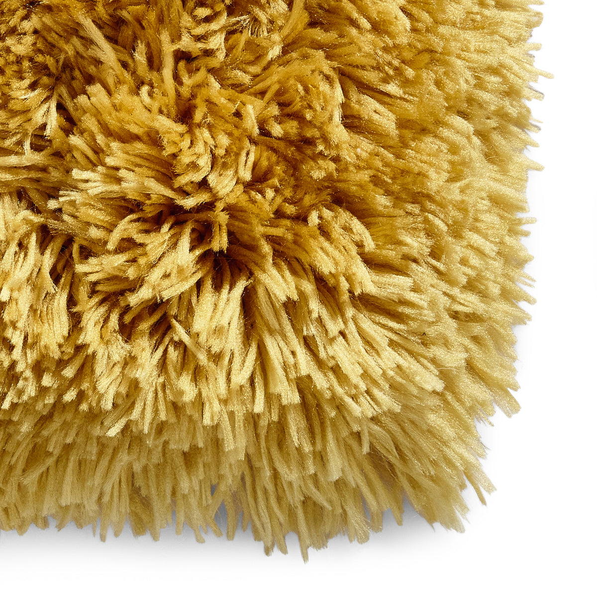 Hatton Yellow Hand Tufted Shaggy Rug
