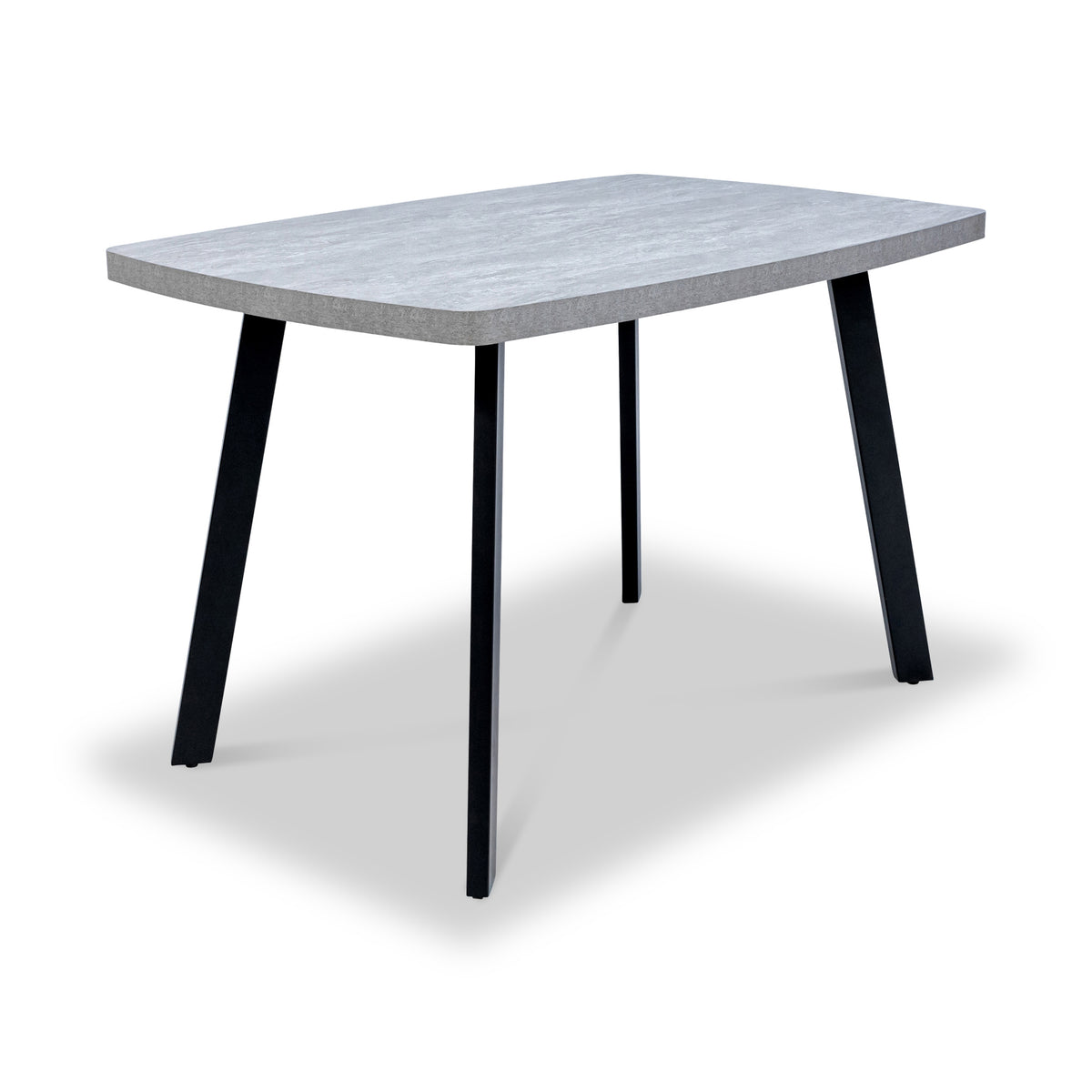Ciara 120cm Light Grey Dining Table from Roseland Furniture