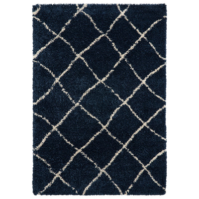 Durham Berber Diamond Shaggy Rug