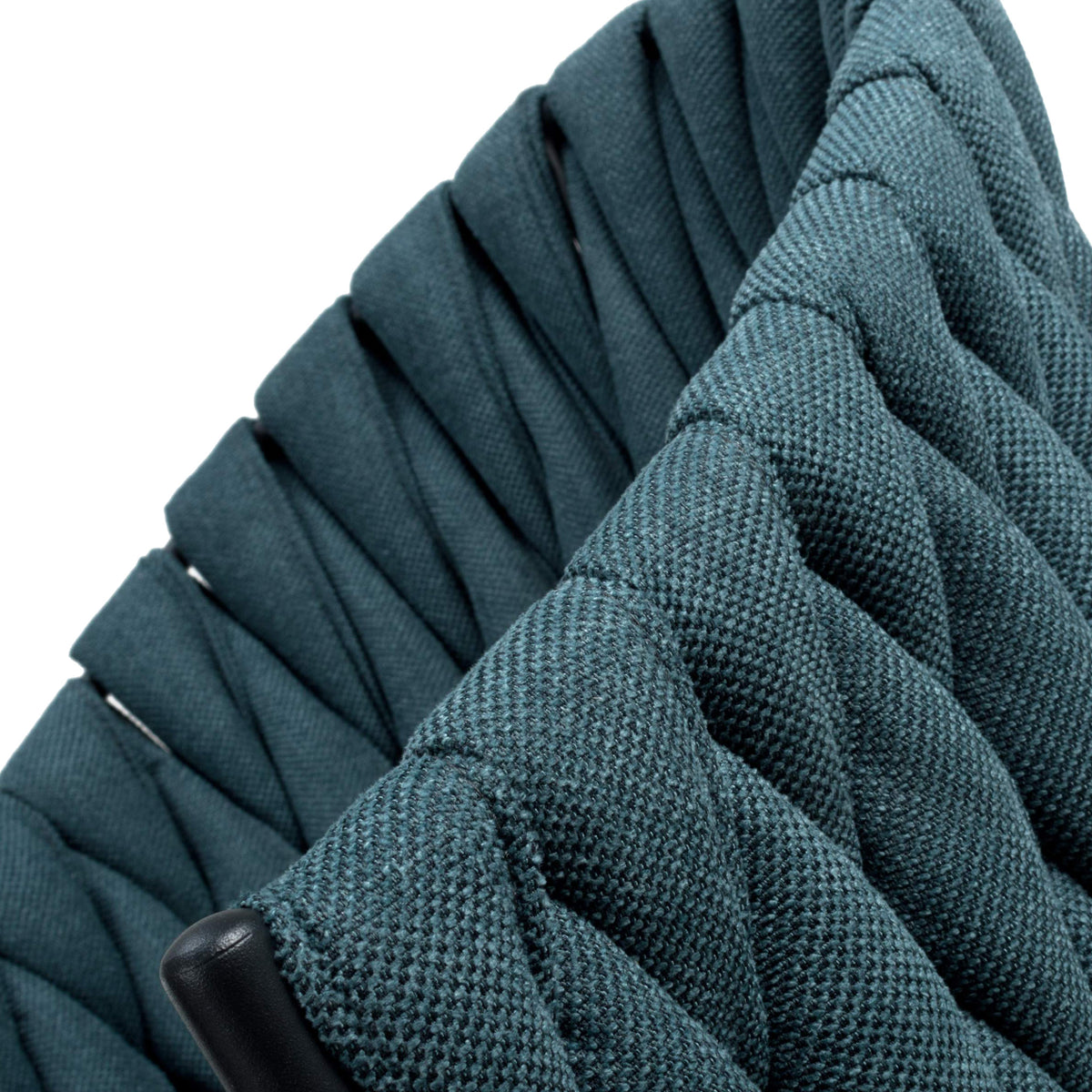 Carys Blue Braided Accent Chair