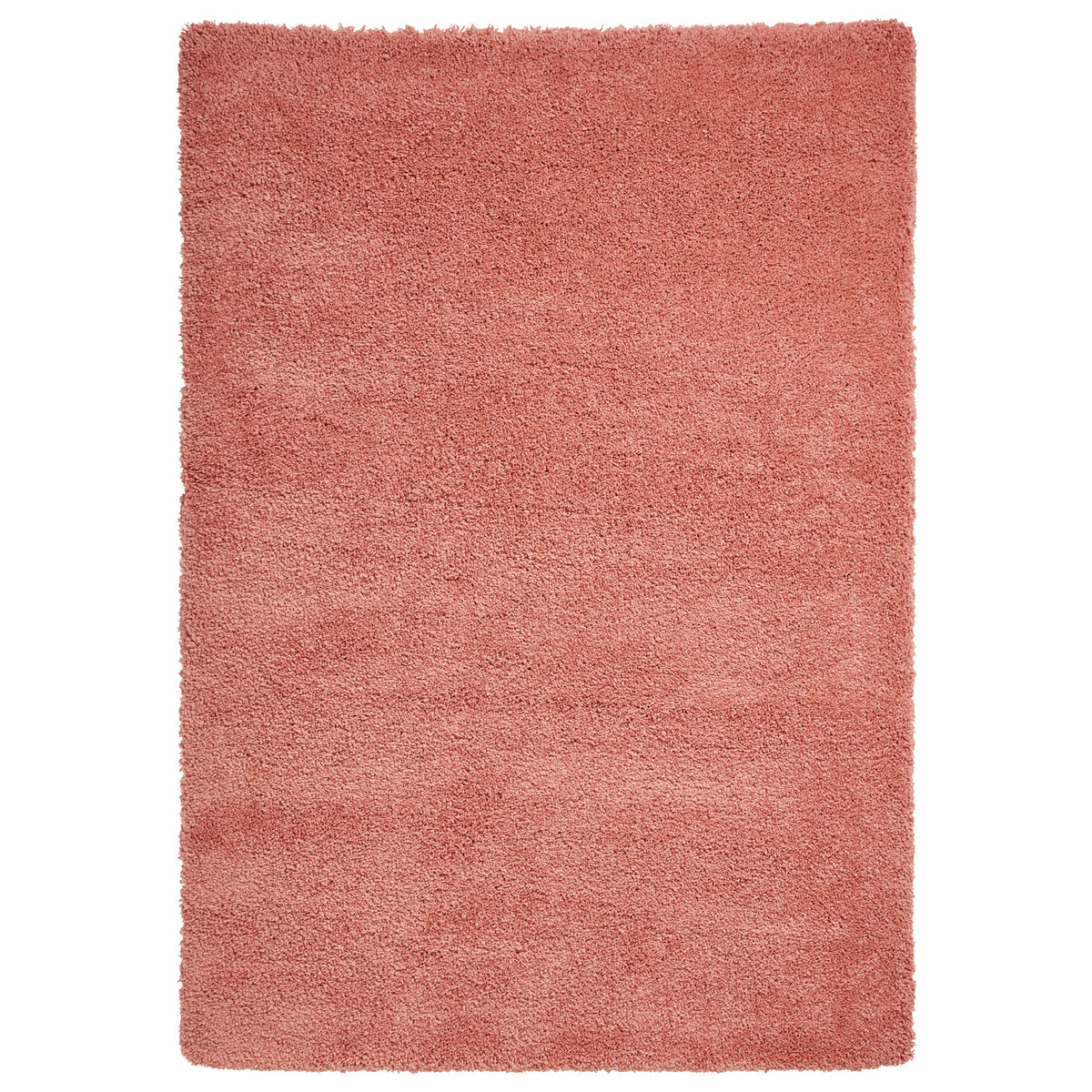 Roswell Pastel Peach Stain Resistant Shaggy Rug from Roseland Furniture
