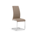 Jackson Cappuccino Faux Leather Dining Chair from Roseland Furniture