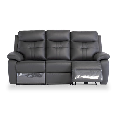Talbot Leather Electric Reclining 3 Seater Sofa