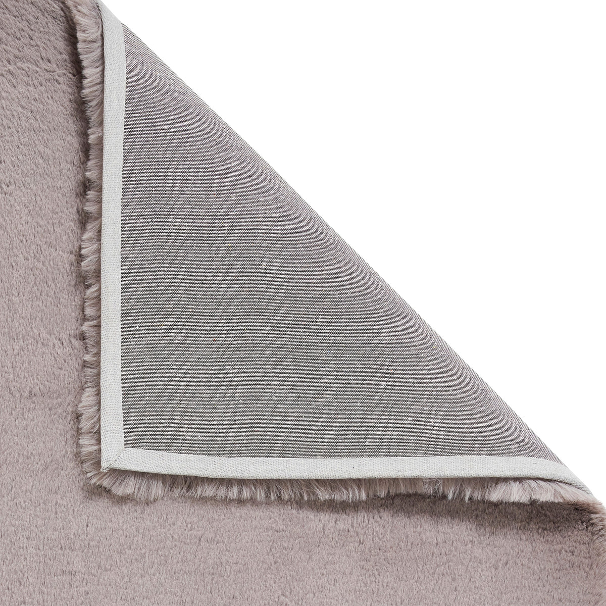 Dorset Grey Hand Tufted Super Teddy Rug