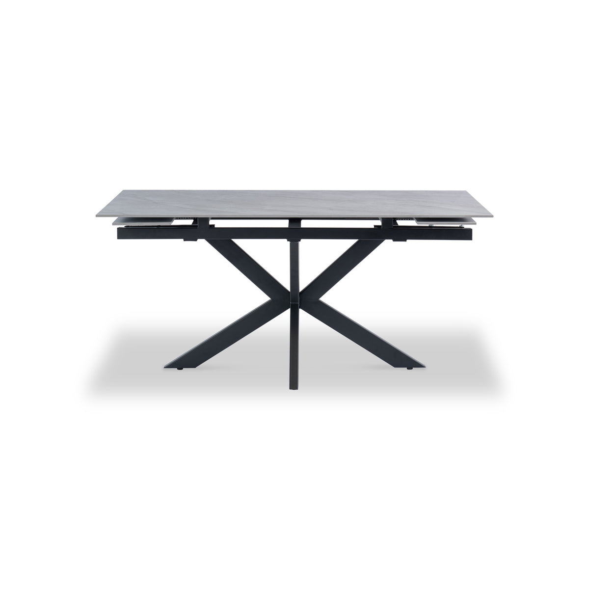 Wickham Grey Rectangular Extending Dining Table from Roseland Furniture