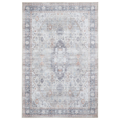 Lincoln Distressed Medallion Rug