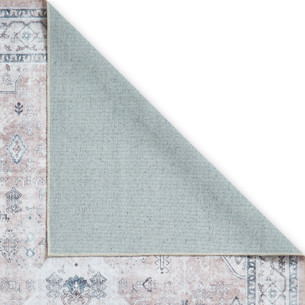 Lincoln Distressed Medallion Rug