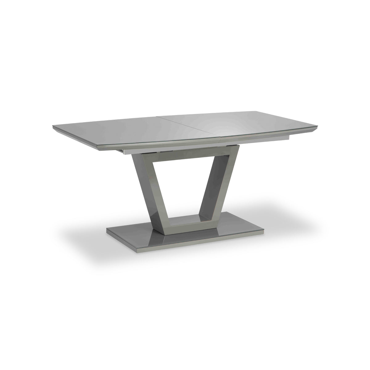 Marco Grey Gloss Extending Dining Table for dining room