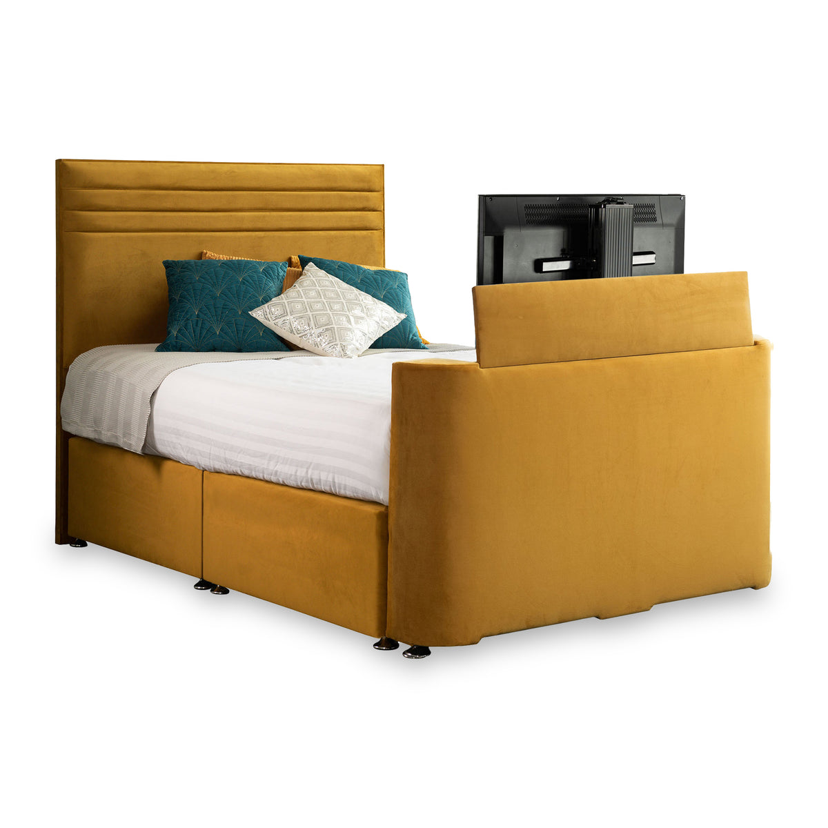 Ryton Velvet TV Bed from Roseland Furniture