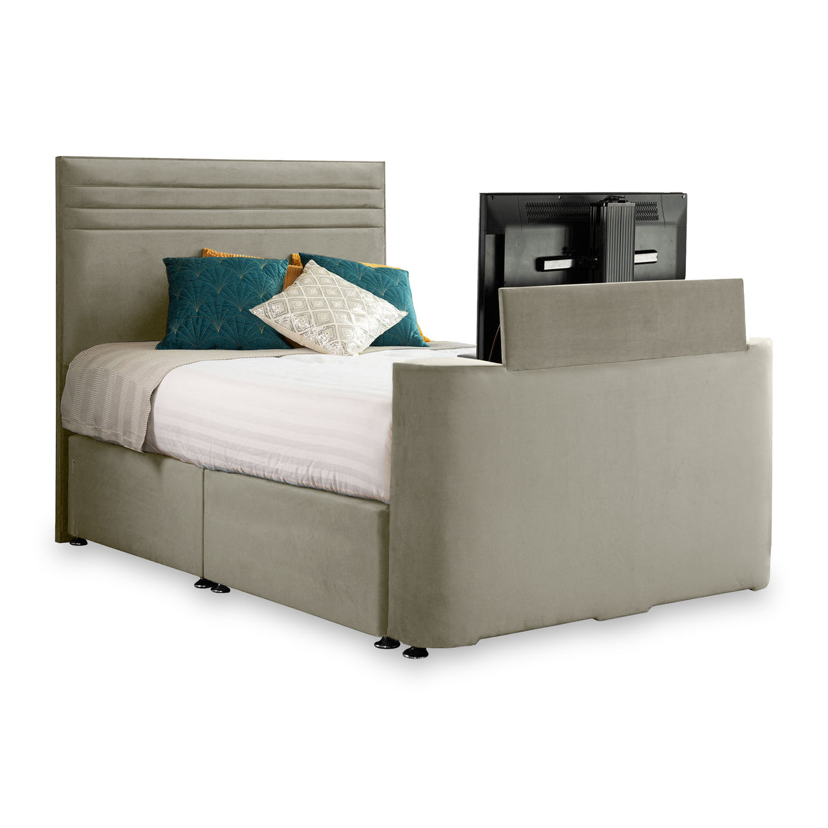 Ryton Velvet TV Bed from Roseland Furniture