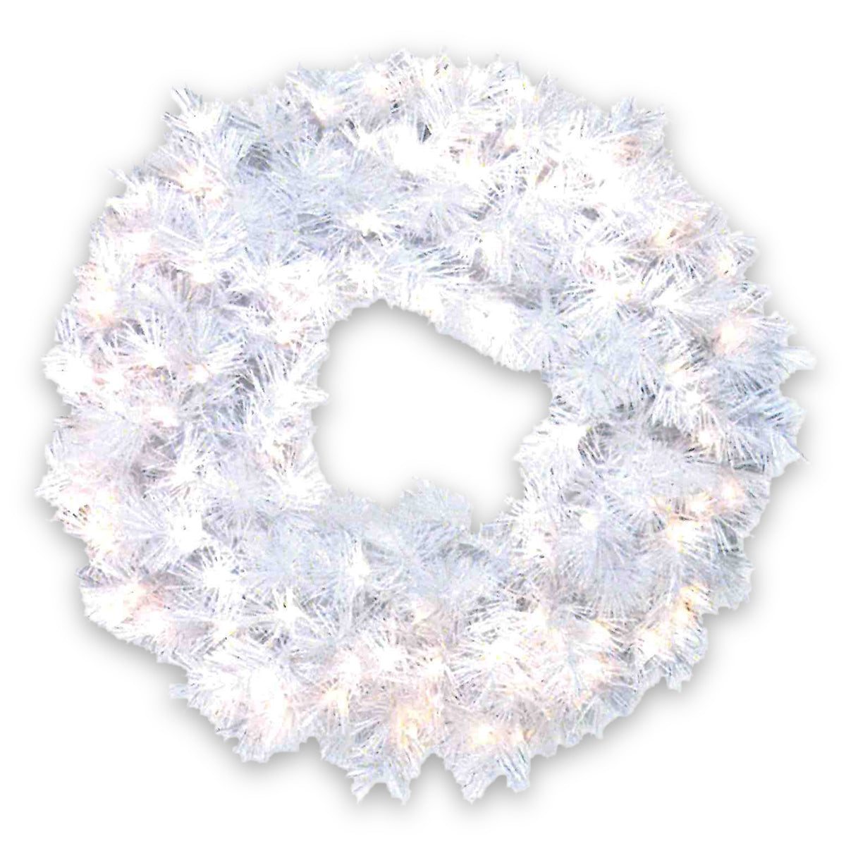 Winchester White Warm White LED 24" Wreath from Roseland Furniture