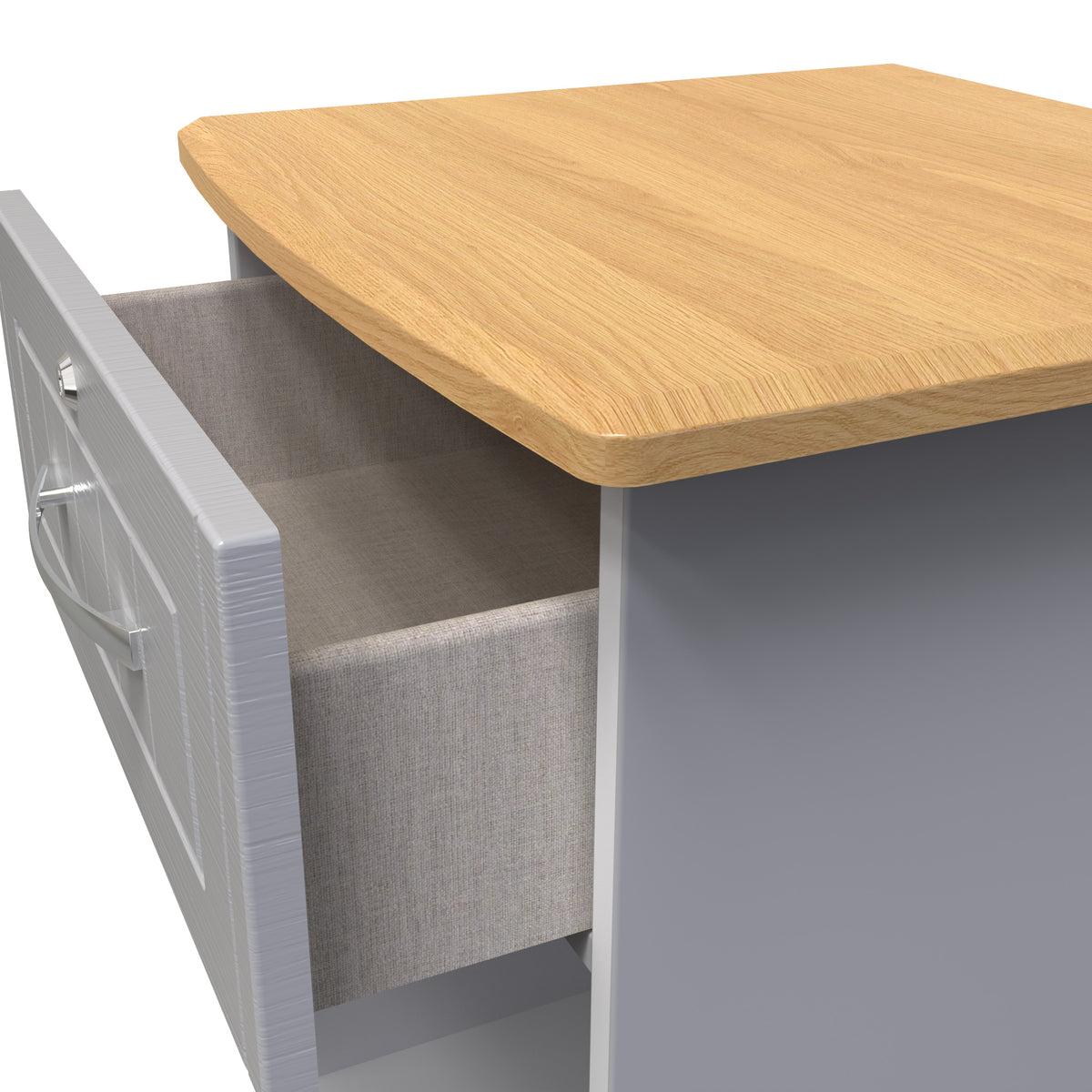 Wickham-open-door-bedside-table-wlock-grey-ash from Roseland Furniture